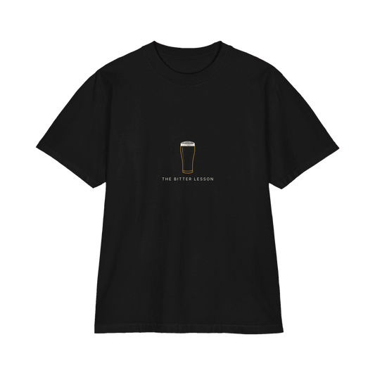 The Bitter Lesson Heavyweight Oversized T-shirt