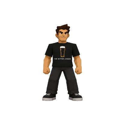 The Bitter Lesson Heavyweight Oversized T-shirt